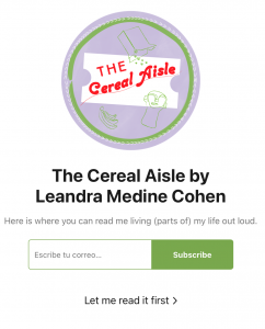 tendencias marketing digital ejemplo substack leandra medien cereal aisle