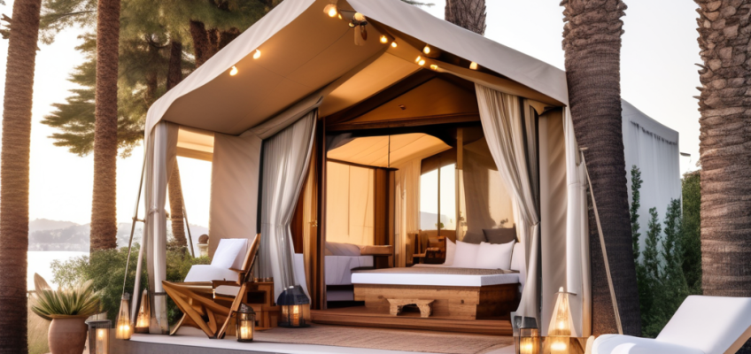 Glamping: una alternativa sostenible a la hotelería tradicional